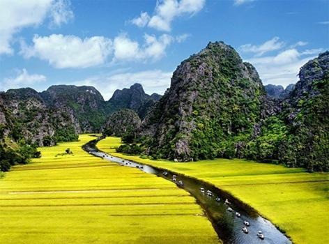 Гостевой дом Azalea Tam Coc Ниньбинь Экстерьер фото